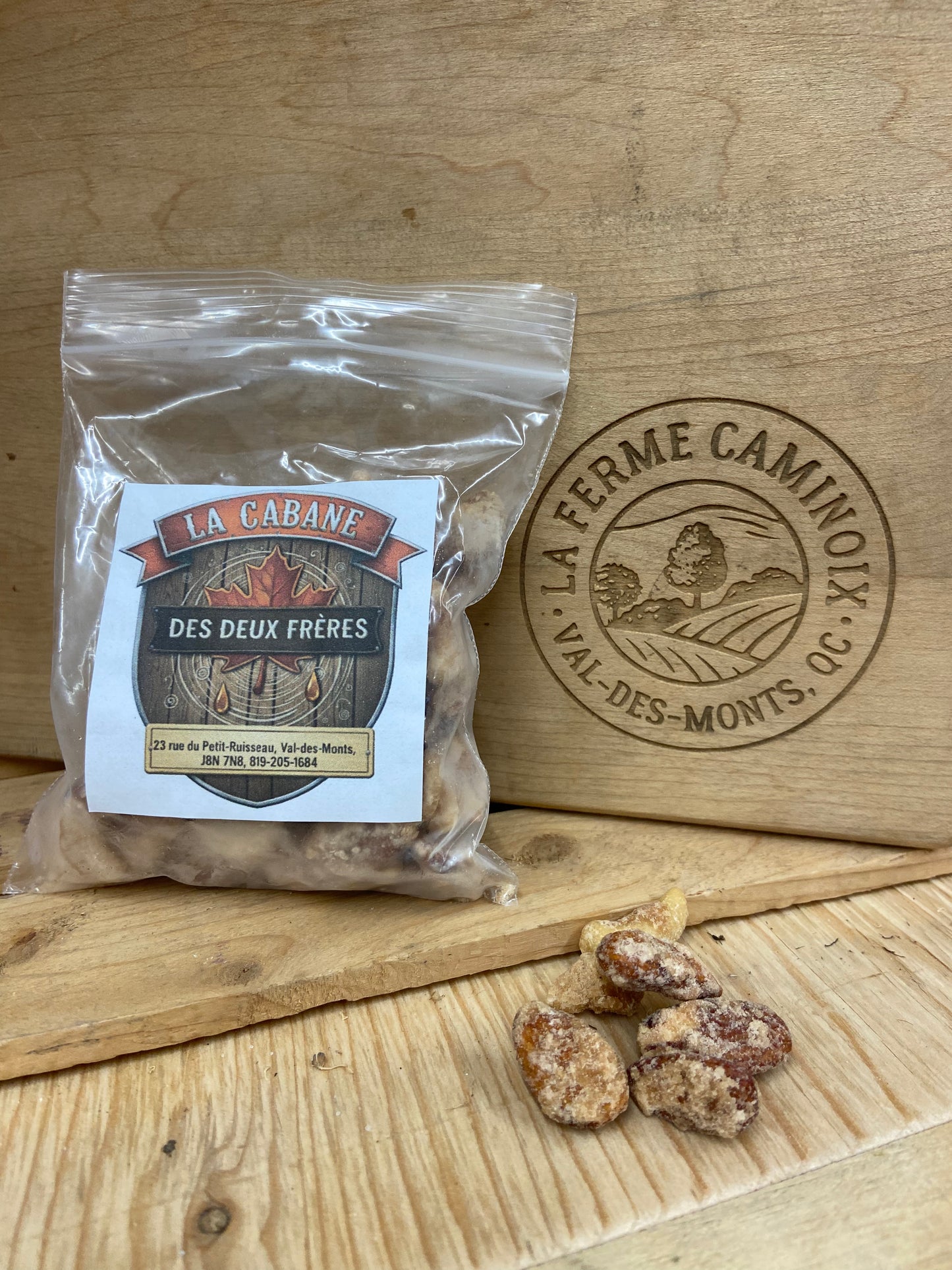 Mélange de noix a l'érable de La Cabane des Deux Frères